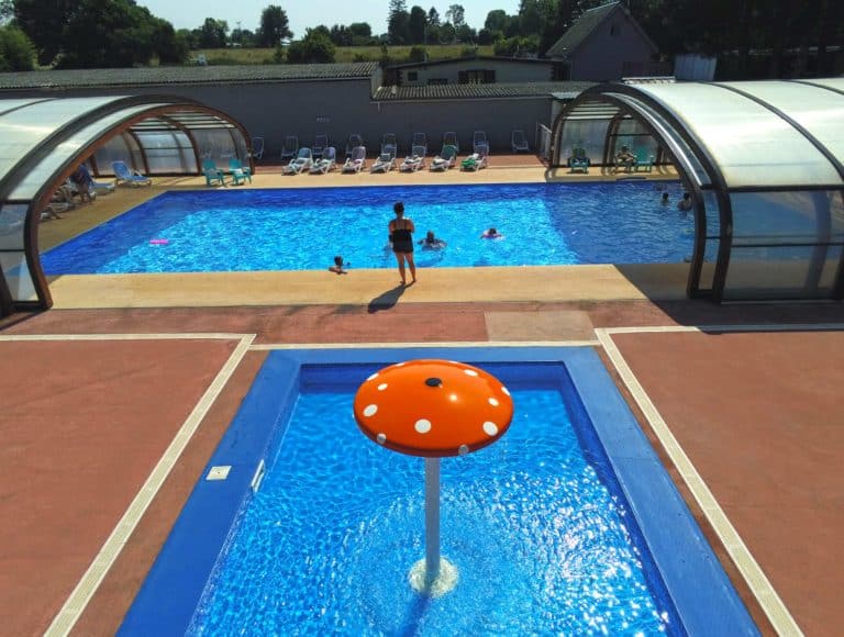 piscine chauffée et couverte normandie