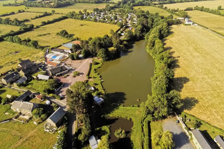 Camping proche de Saint-Lô dans le Calvados.