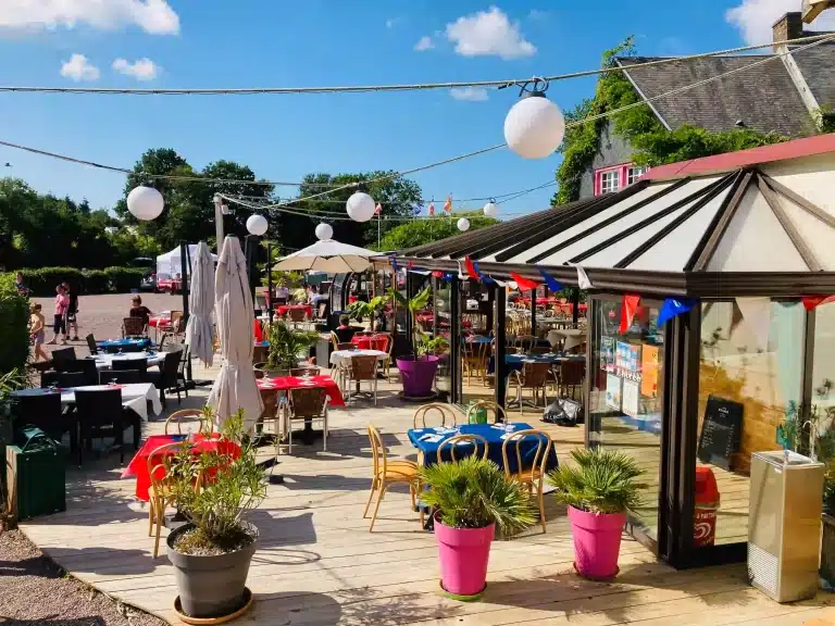 Camping avec Snack-bar, restaurant en Normandie.